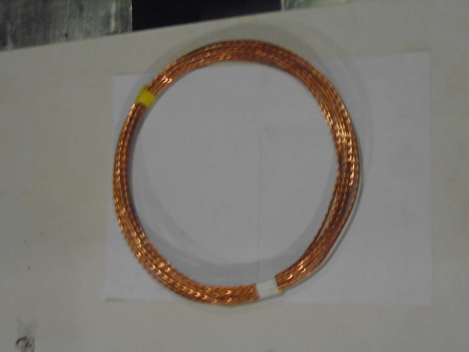 Bare Copper Cable Cross Section 10mm² Ø4mm